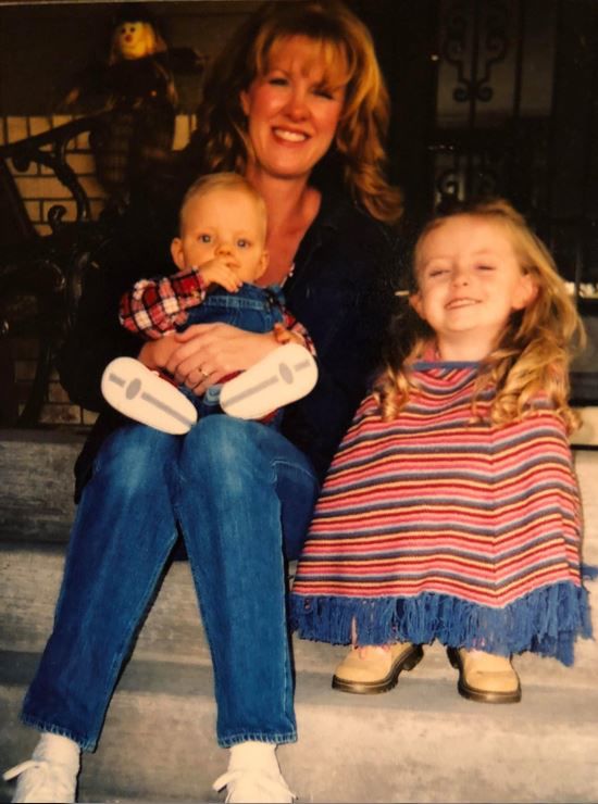 Karyn Lorbiecki with kids